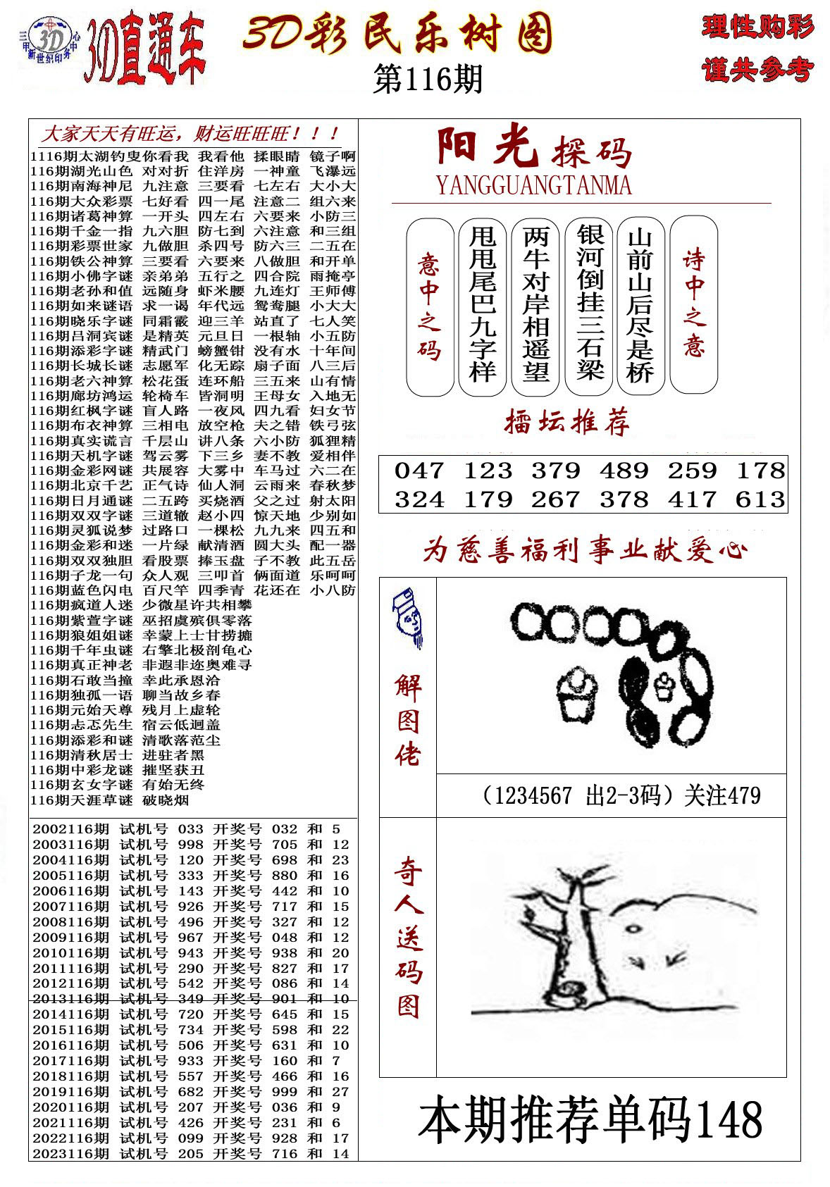 3D彩民乐树图