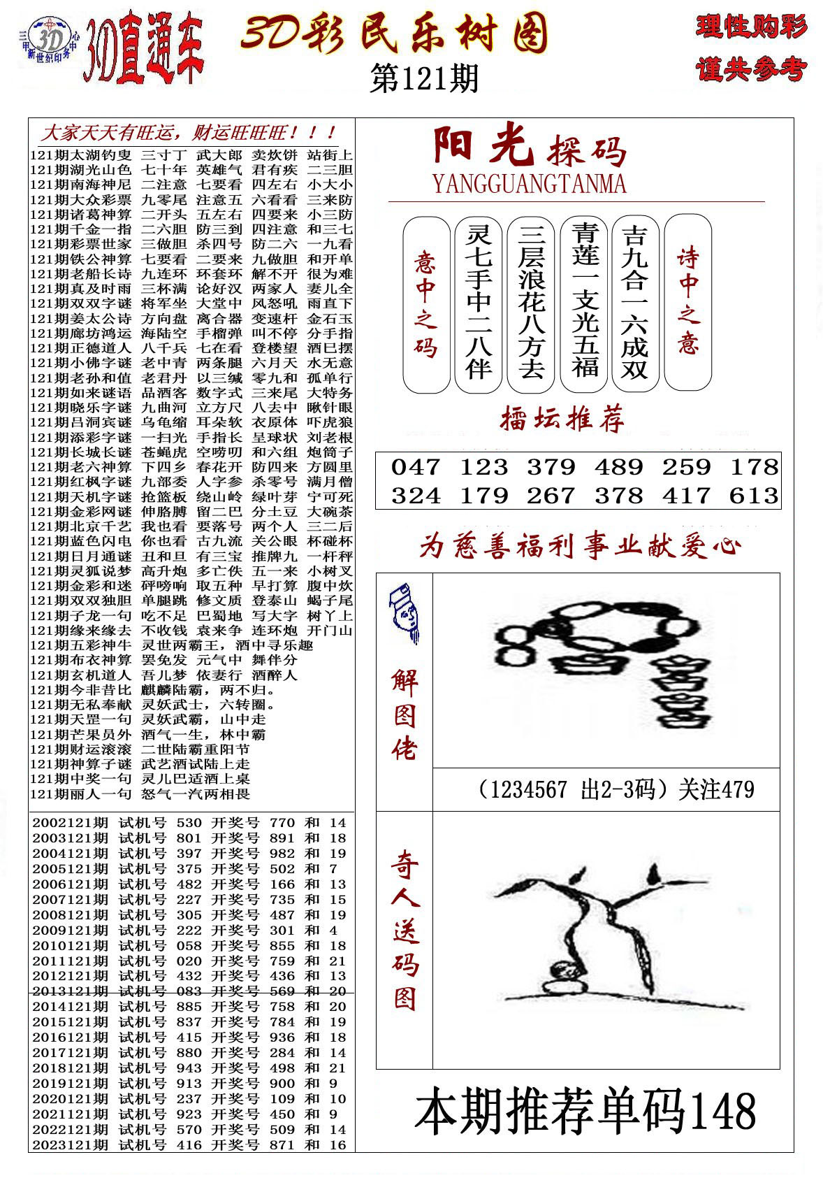 3D彩民乐树图