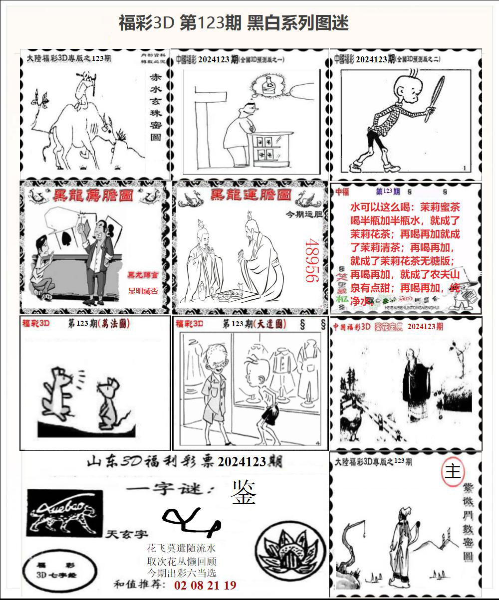 3D黑白系列图迷