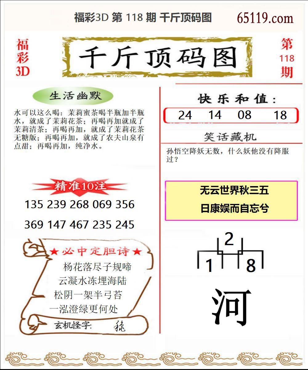 千斤顶码图