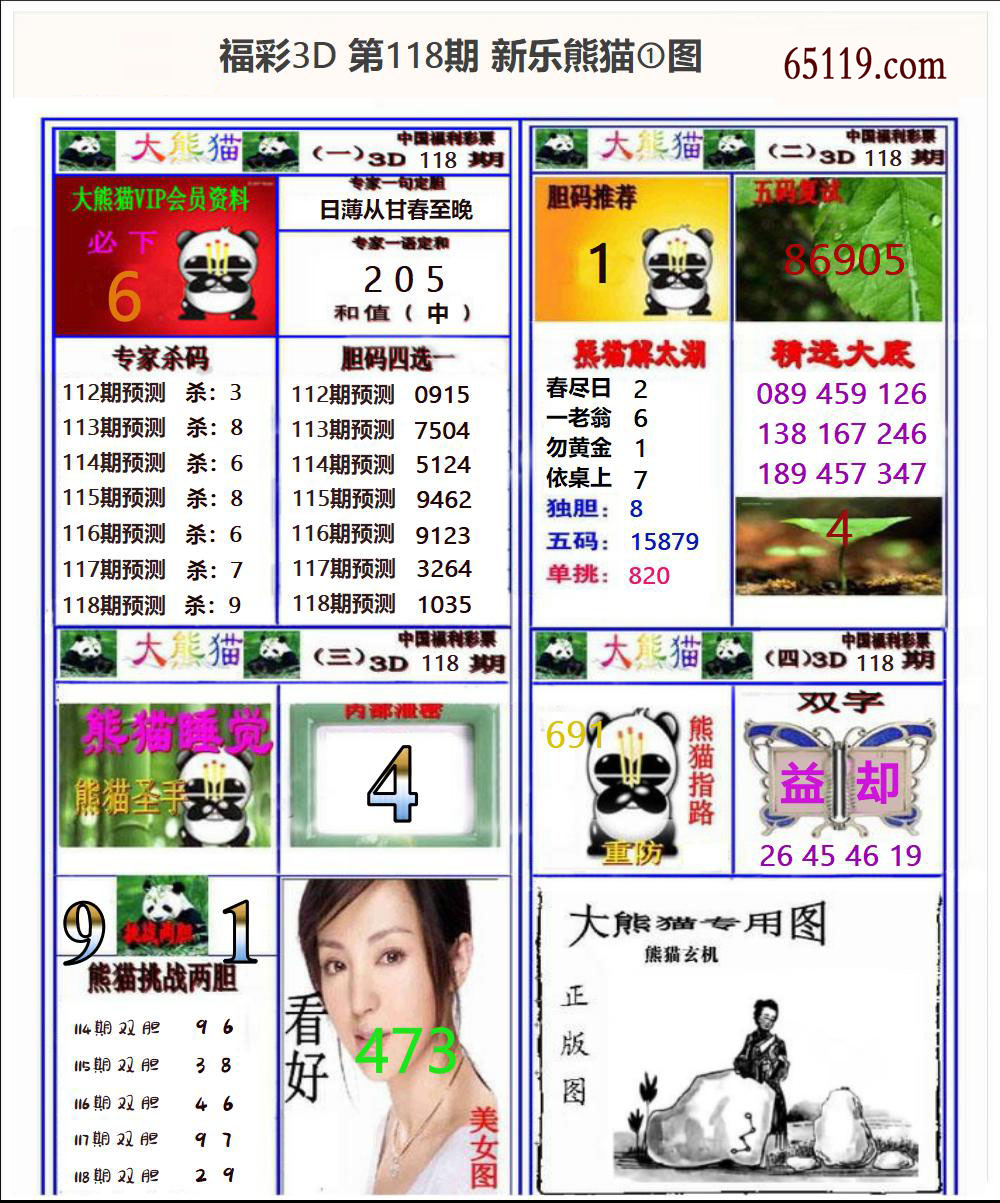 新乐熊猫①