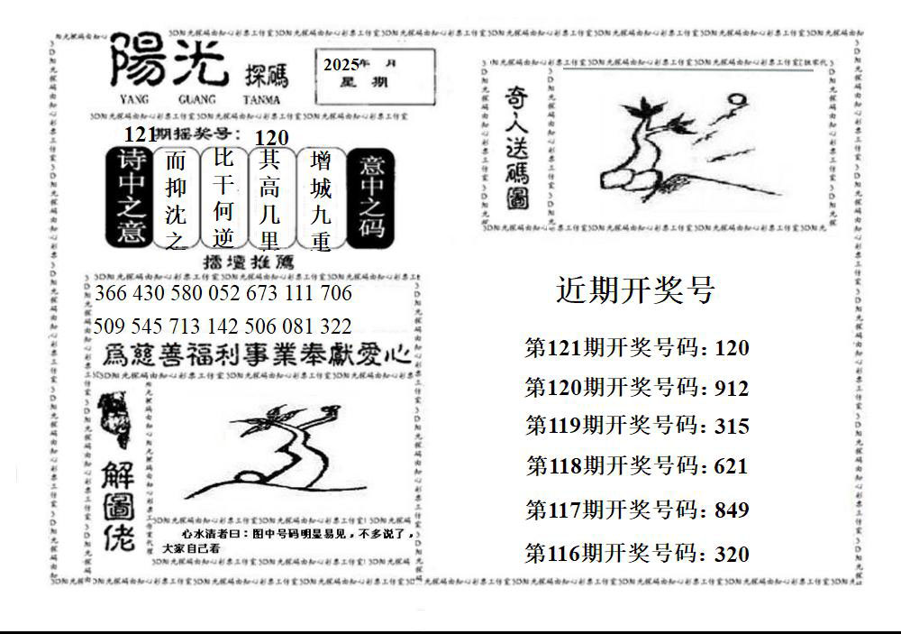 3D阳光探码