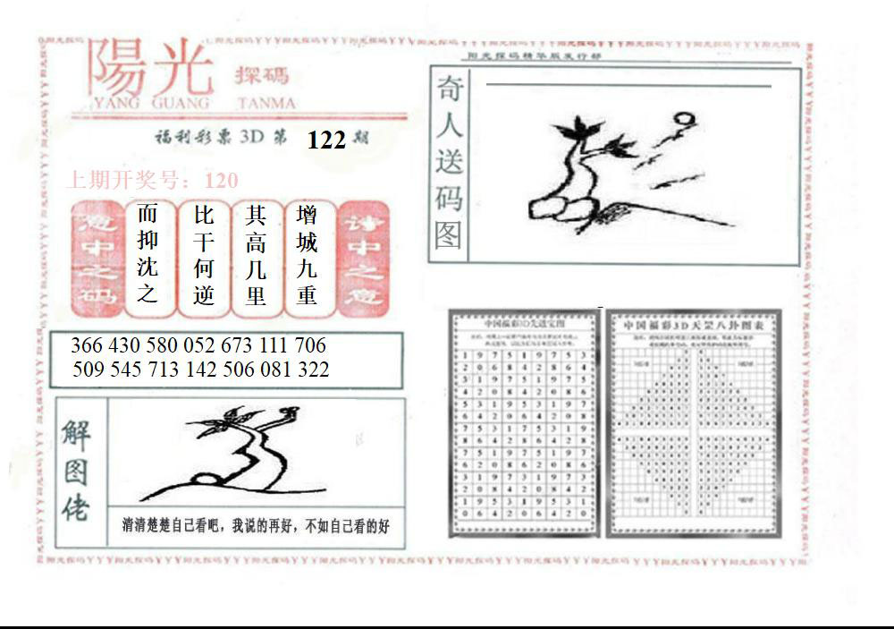 3D阳光探码精华版